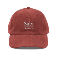 Cap Sabr Embroidery Vintage