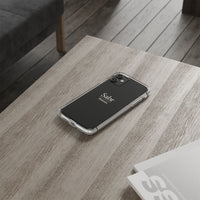 Phone Case - Clear Impact-Resistant with 'Sabr' Design, Motivational Gift