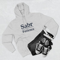 Sabr Fleece Hoodie - Trendy Comfort Apparel for mindfulness lovers