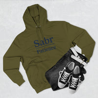 Sabr Fleece Hoodie - Trendy Comfort Apparel for mindfulness lovers