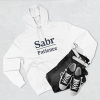 Sabr Fleece Hoodie - Trendy Comfort Apparel for mindfulness lovers
