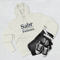 Sabr Fleece Hoodie - Trendy Comfort Apparel for mindfulness lovers