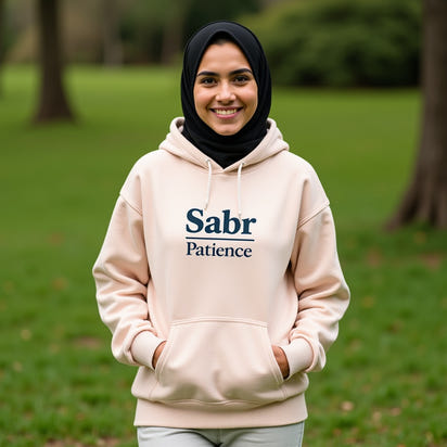 Signature Hoodie - SABR | Patience - Mindful Calm and Courage Apparel
