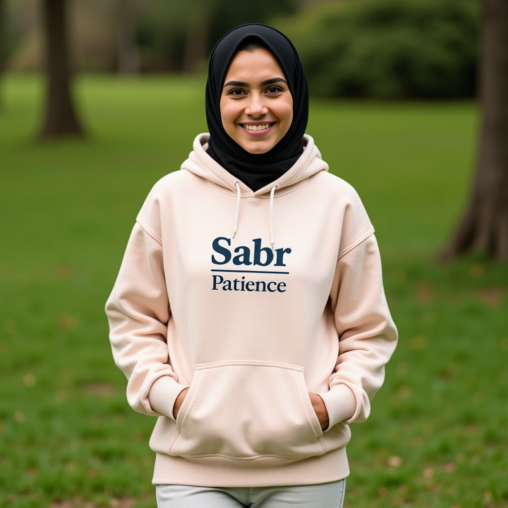Signature Hoodie - SABR | Patience - Mindful Calm and Courage Apparel